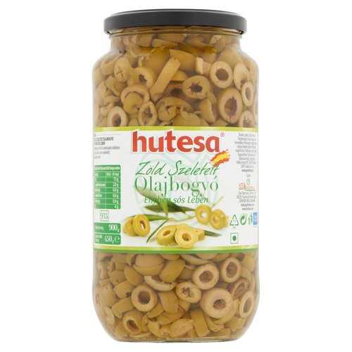 Hutesa zöld szeletelt olajbogyó 935 ml