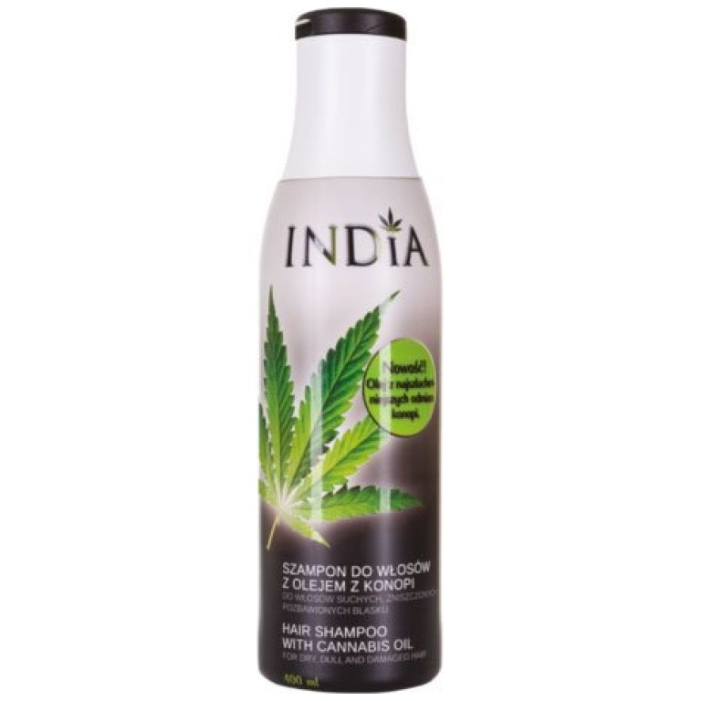 India hajsampon kendermagolajjal 400 ml