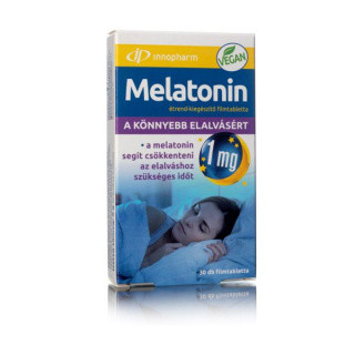 Innopharm melatonin filmtabletta 30 db