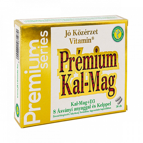 Jó Közérzet prémium kal+mag+d3 vitamin+8 ásvány+kelp kapszula 30 db