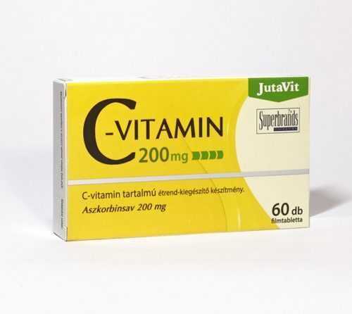 Jutavit c-vitamin 200 mg 60 db