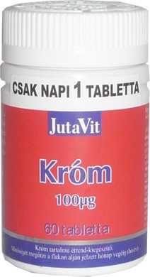 Jutavit króm tabletta 60 db