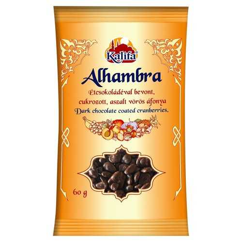 Kalifa alhambra étcsokoládés áfonya 60 g