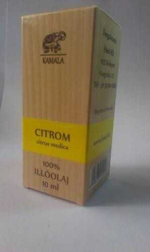 Kamala dobozos illóolaj citrom 10 ml