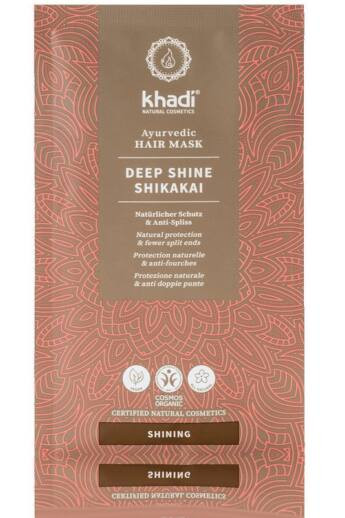 Khadi Deep Shine Shikakai ayurvédikus hajmaszk