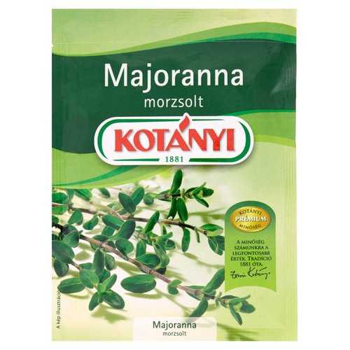 Kotányi majoranna morzsolt 10 g