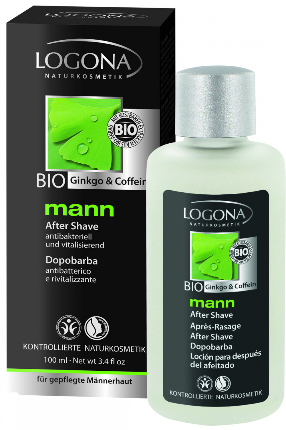 Logona mann bio borotválkozás utáni arcszesz 100 ml