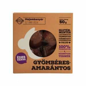 Majomkenyér gyömbéres-amarantos paleokeksz 50 g