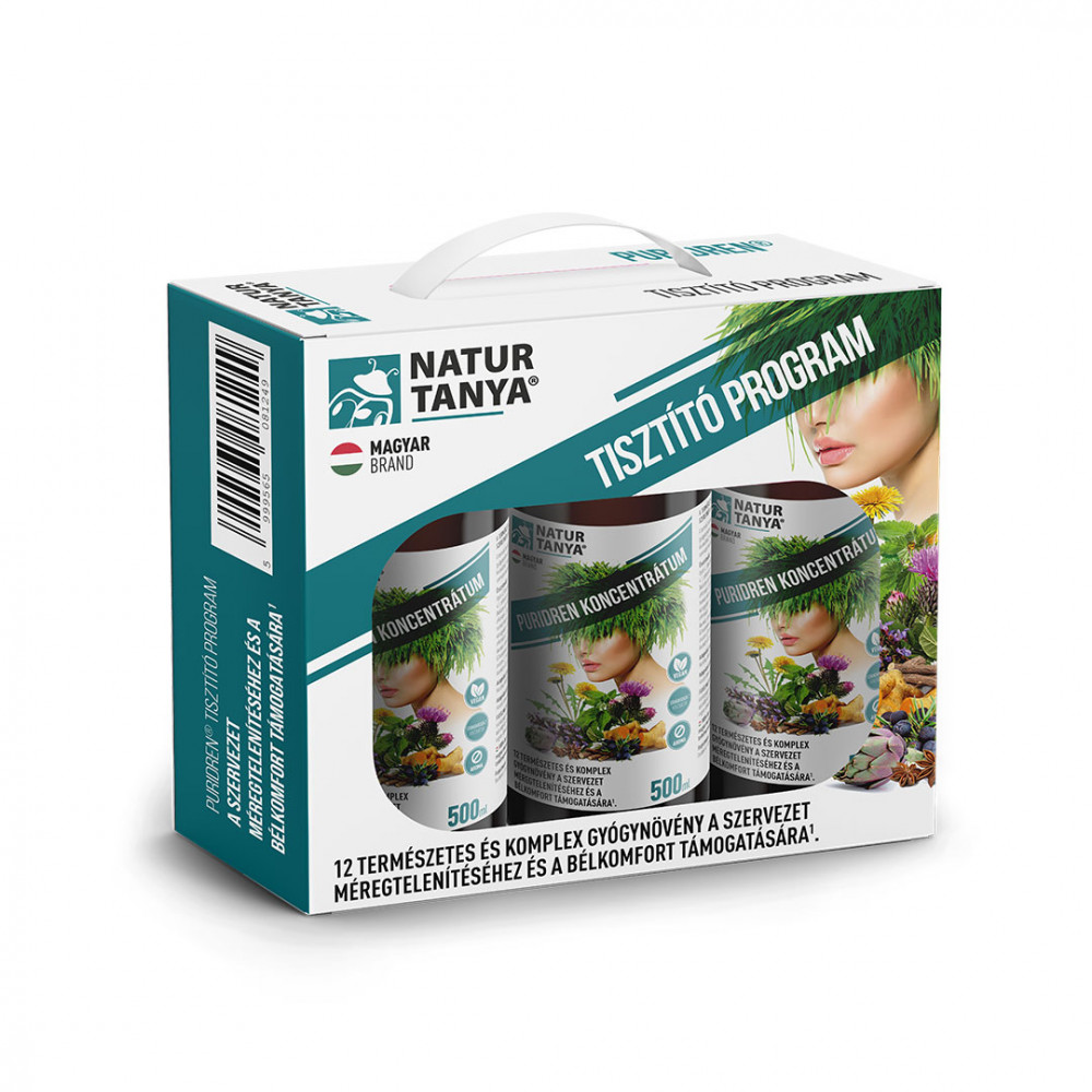 Natur Tanya® 60 napos Tisztító Program – A sav-bázis egyensúlyhoz