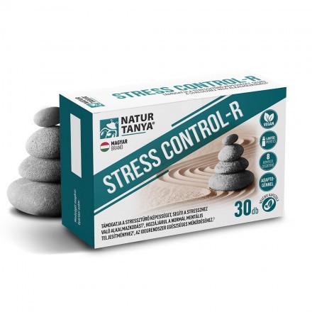 Natur Tanya® STRESS CONTROL-R - Adaptogén gyógynövényekkel támogatja a stressztűrő képességet