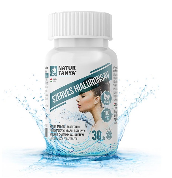 Natur Tanya® Szerves hialuronsav C-vitaminnal dúsítva – Fermentált