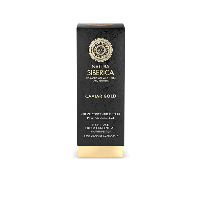 Natura Siberica Caviar Gold Éjszakai arckrémkoncentrátum 30ml