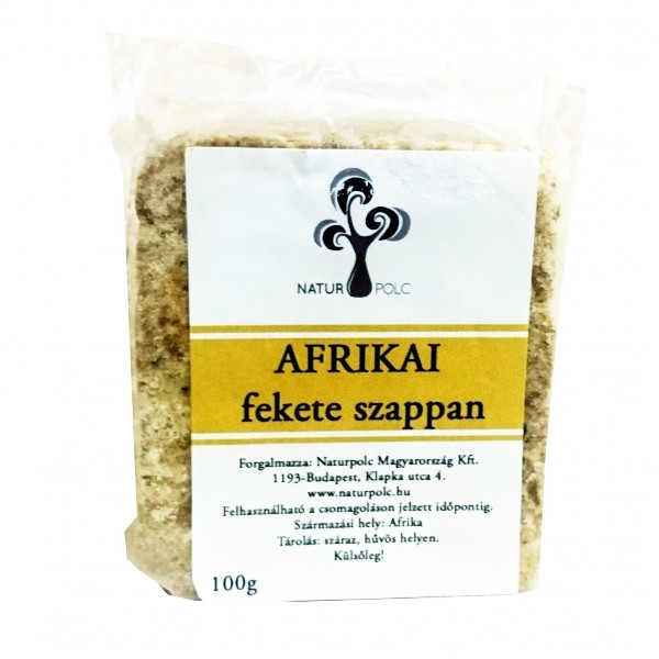 Naturpolc afrikai fekete szappan 100 g