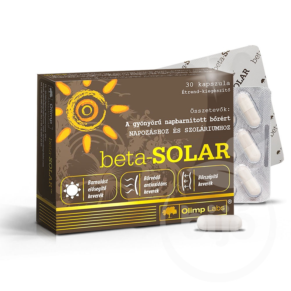 Naturtanya olimp labs beta solar napozóvitamin 30 db