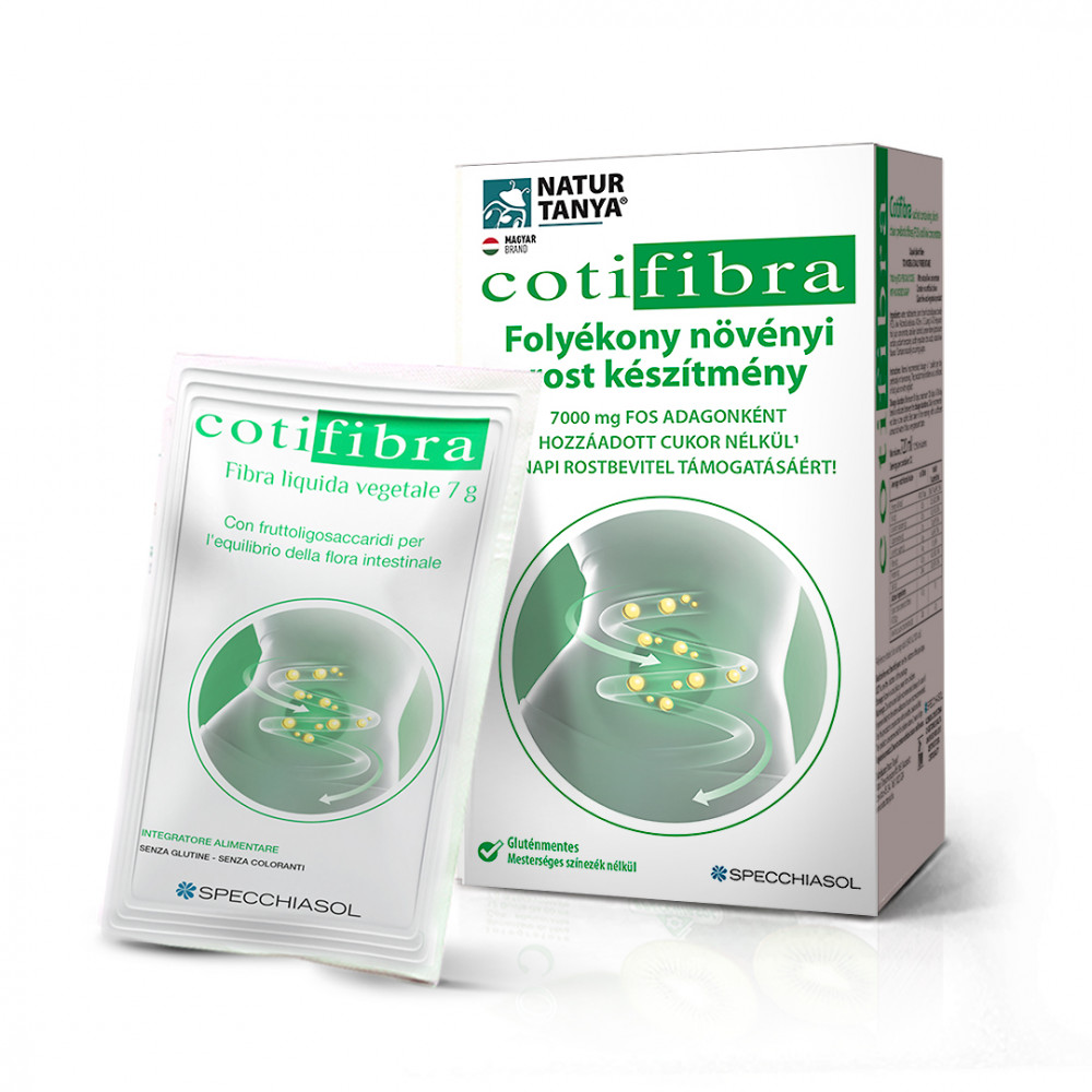 Naturtanya spacchiasol cotifibra bélradír 7000 mg prebiotikus rosttal/ivótasak 12 db