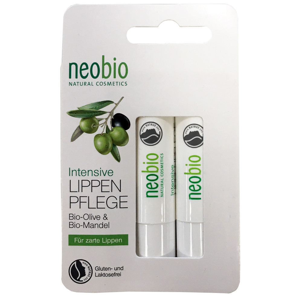 Neobio ajakápoló duo bio aloe verával és bio olívával 2x4