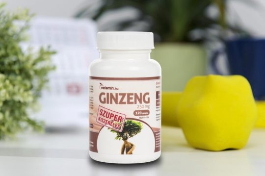 Netamin ginzeng szuper 250 mg 120 db