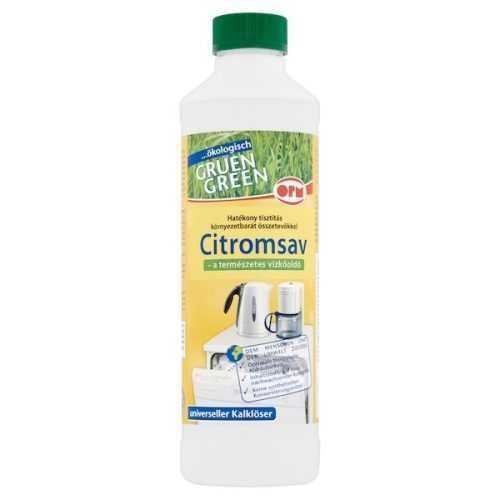 Opm green citromsav folyadék háztartási kisgépekhez 500 ml