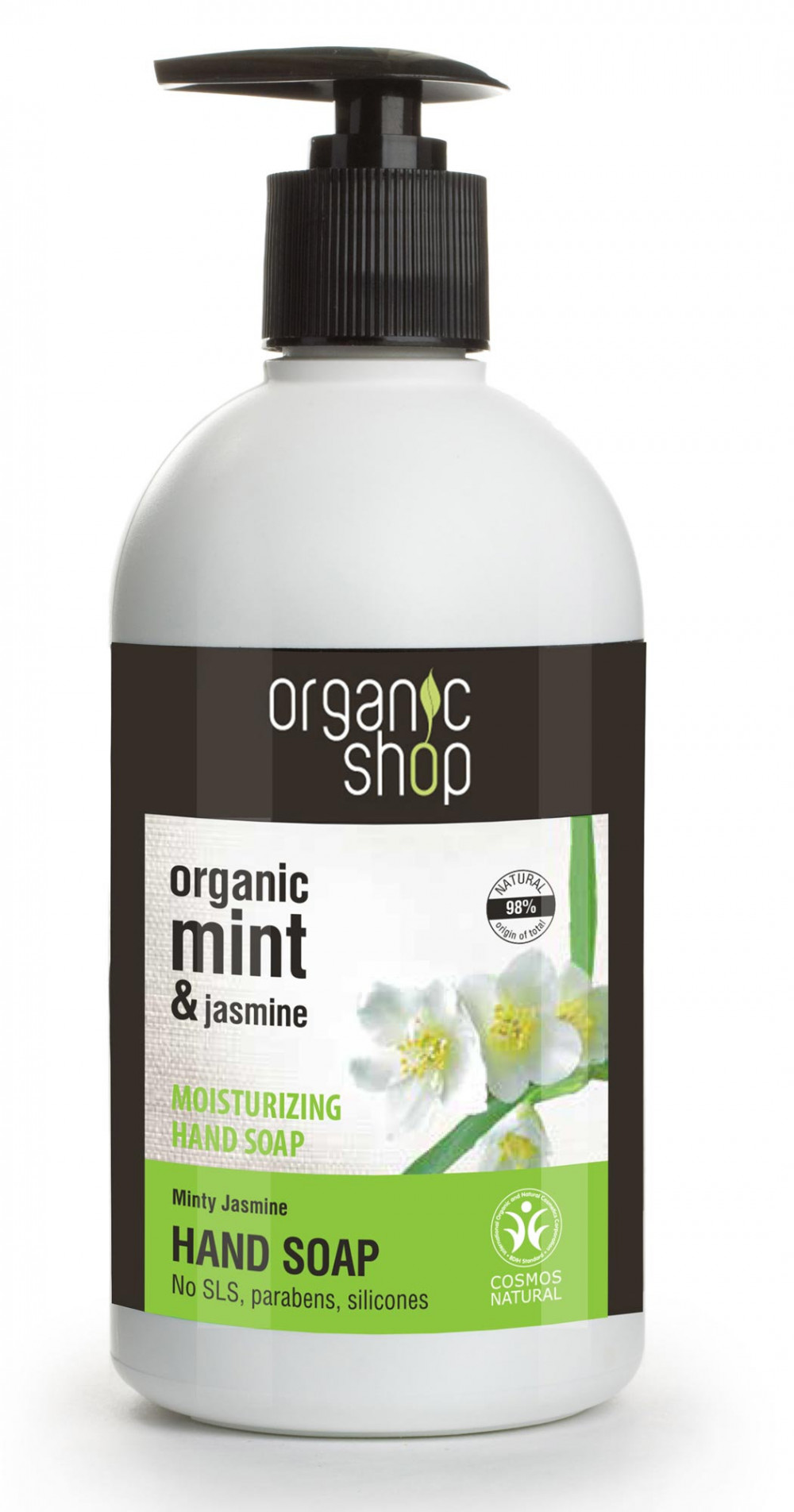 Organic Shop bio menta jázmin hidratáló folyékony kézmosó sz 500 ml