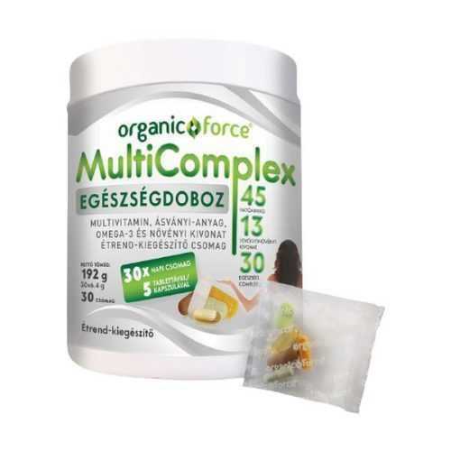 Organic force multicomplex egészségdoboz multivitamin