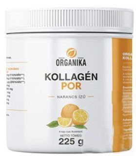 Organika kollagén italpor narancs ízű 225 g