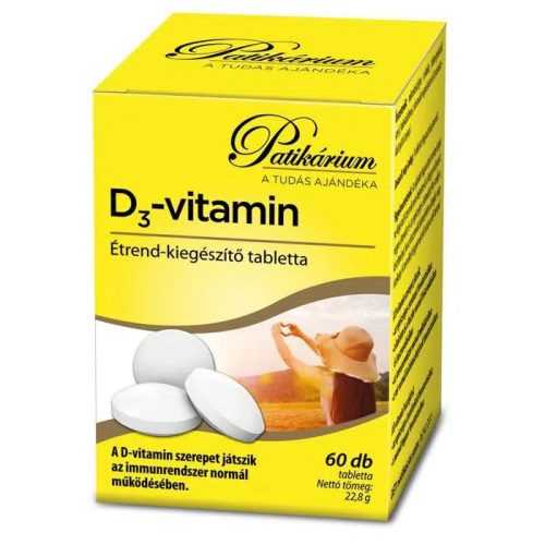 PATIKÁRIUM D-3 VITAMIN 2000NE 60DB