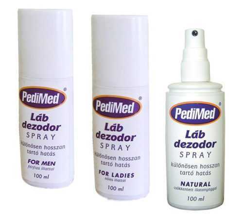 Pedimed Lábdezodor Spray Női 100 ml