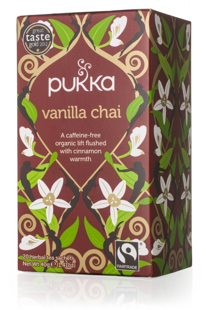 Pukka bio vanília chai tea 38 g