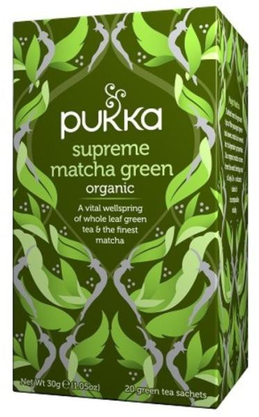 Pukka organic supreme matcha bio zöld tea 20x1