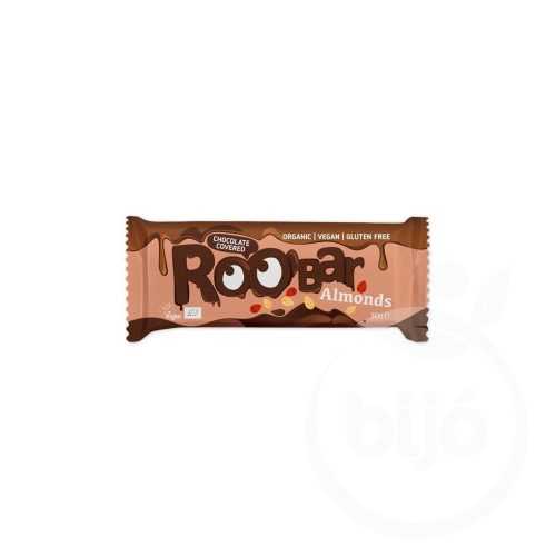 Roo bar bio nyers csokival bevont mandulás szelet 30 g