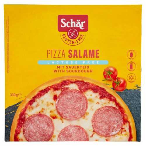 Schar gluténmentes szalámis pizza (m) 330 g