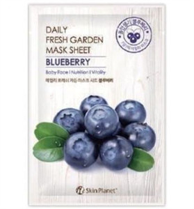 Skin Planet daily fresh garden maszk áfonyás 25 g