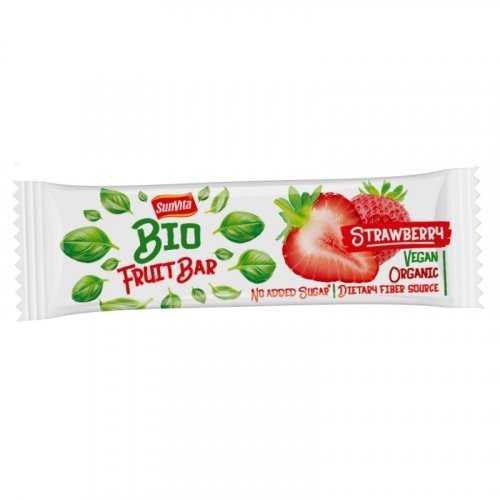 Sunvita bio gyümölcsszelet eper 30 g