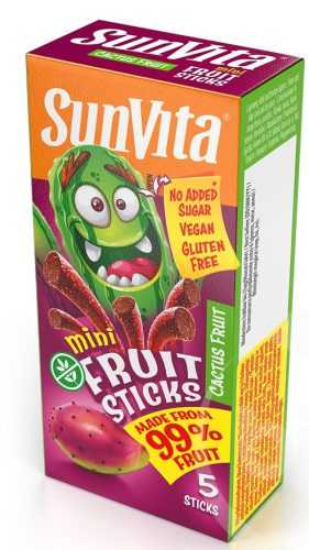 Sunvita mini fruit sticks kaktuszgyümölcs 5 db 50 g