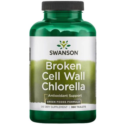 Swanson Chlorella 500mg 360db tabletta