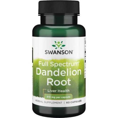 Swanson Dandelion Root Pitypang 515 mg 60db kapszula