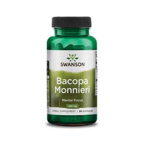 Swanson Herb Bacopa Monnieri Ext. 250 mg 90db kapszula