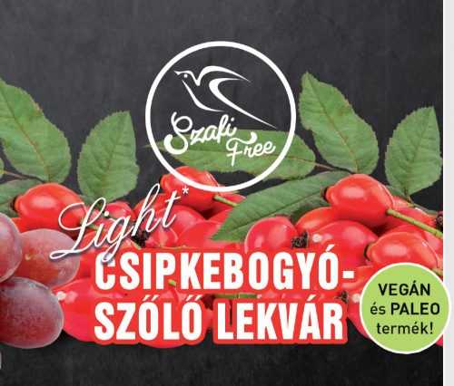 Szafi Free lekvár csipkebogyó-szőlő 350 g