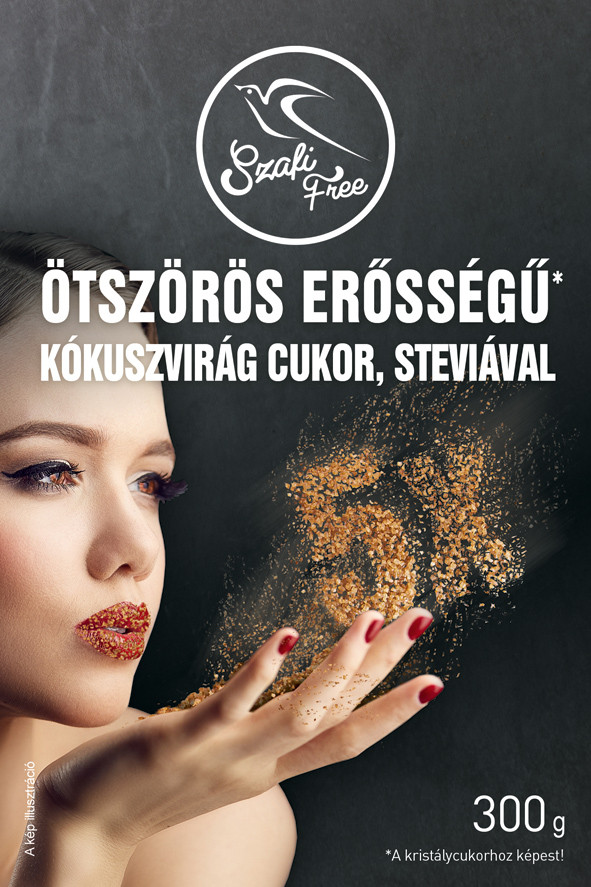 Szafi Free ötszörös erősségű kókuszvirág cukor