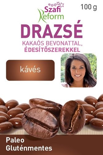 Szafi Reform Eritrites kávés drazsé 200g