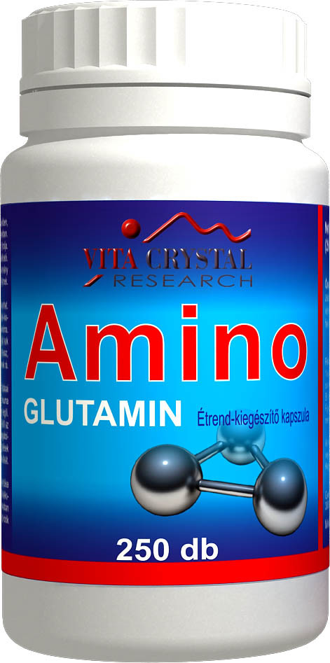 Vita Crystal Amino Glutamin kapszula 250db