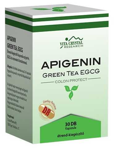 Vita Crystal Apigenin Green Tea EGCG kapszula 30db