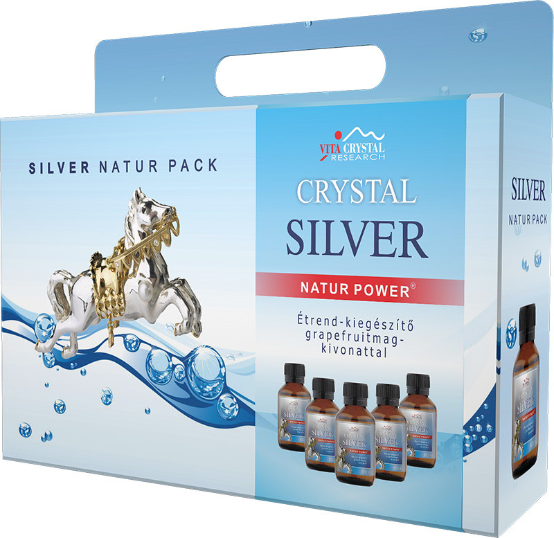 Vita Crystal Crystal Silver Natur Pack 5x100ml