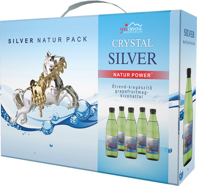 Vita Crystal Crystal Silver Natur Pack 5x500ml