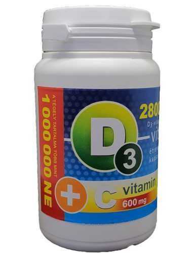 Vita Crystal D3-vitamin 28 000 NE C-vitamin 36db