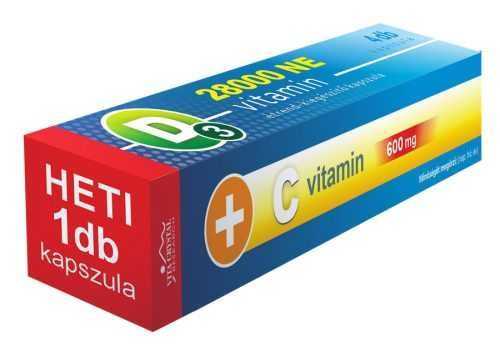Vita Crystal D3-vitamin 28 000 NE C-vitamin 4db