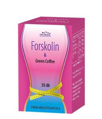 Vita Crystal Forskolin és Green coffee 30db kapszula