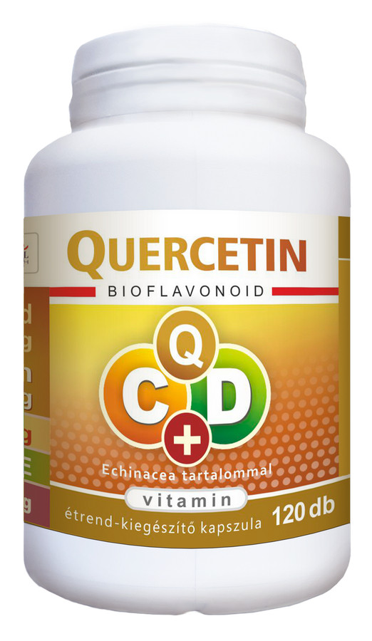 Vita Crystal Quercetin C+D vitamin Echinacea 120 kapszula