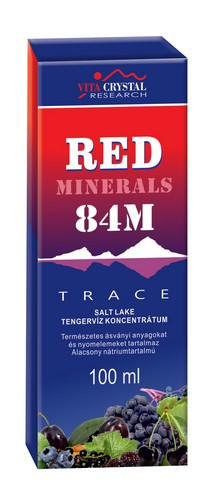 Vita Crystal Red Minerals drops – 84M 100ml