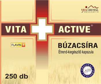 Vita Crystal Vita+Active Búzacsíra kapszula 250db